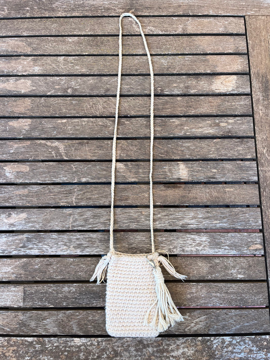 Bandolera beige